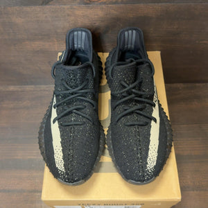 adidas Yeezy Boost 350 V2 Core Black White Size 8.5 (Pre-Owned)