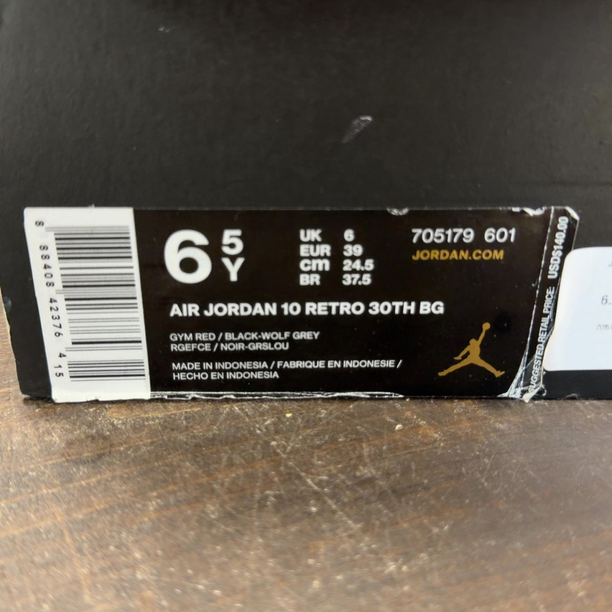 Jordan 10 Retro Bulls Over Broadway (GS) - Image 7