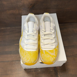 Jordan 11 Retro Low Yellow Snakeskin (Women's) - Image 3