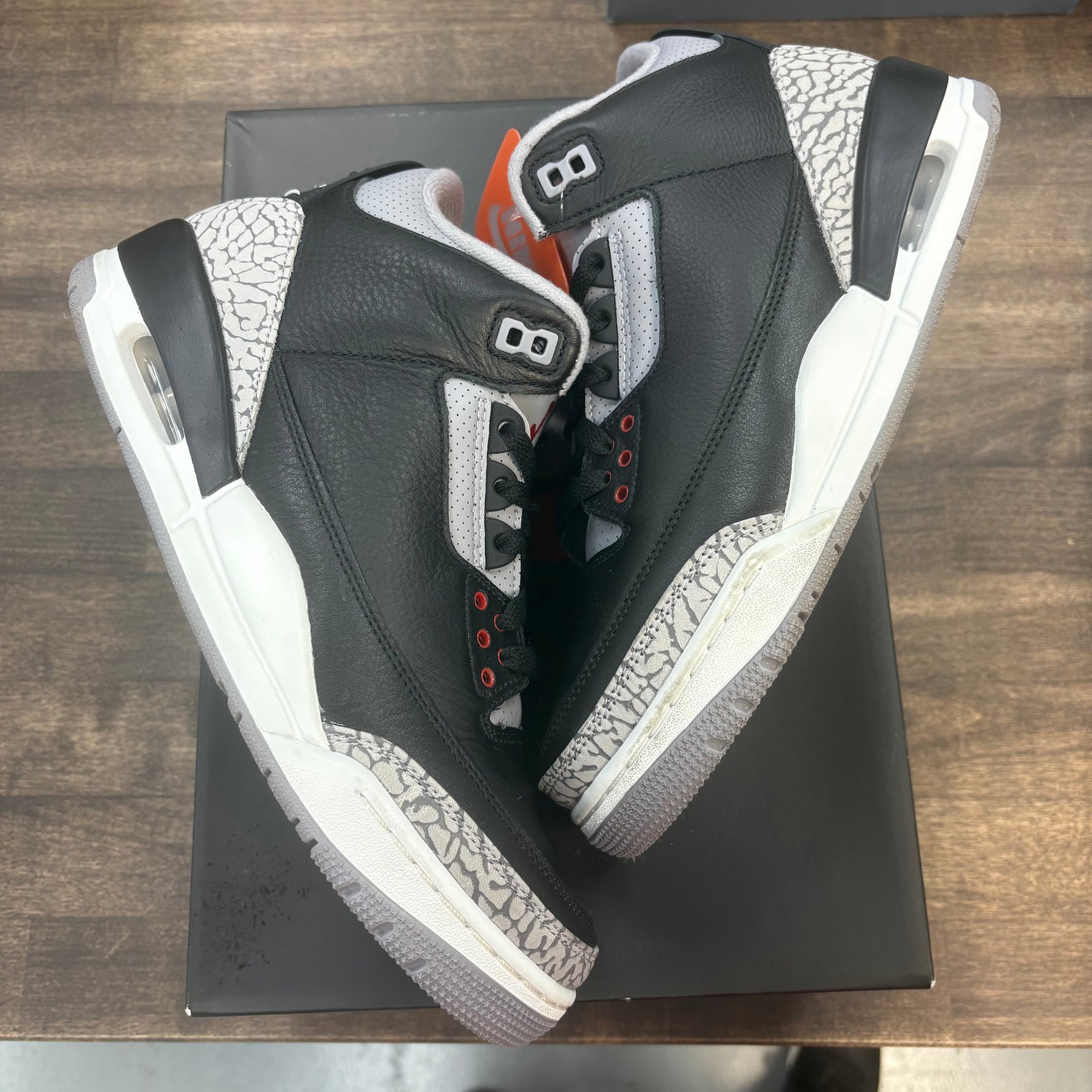 Black Cement Jordan 3 (2024) (USED)