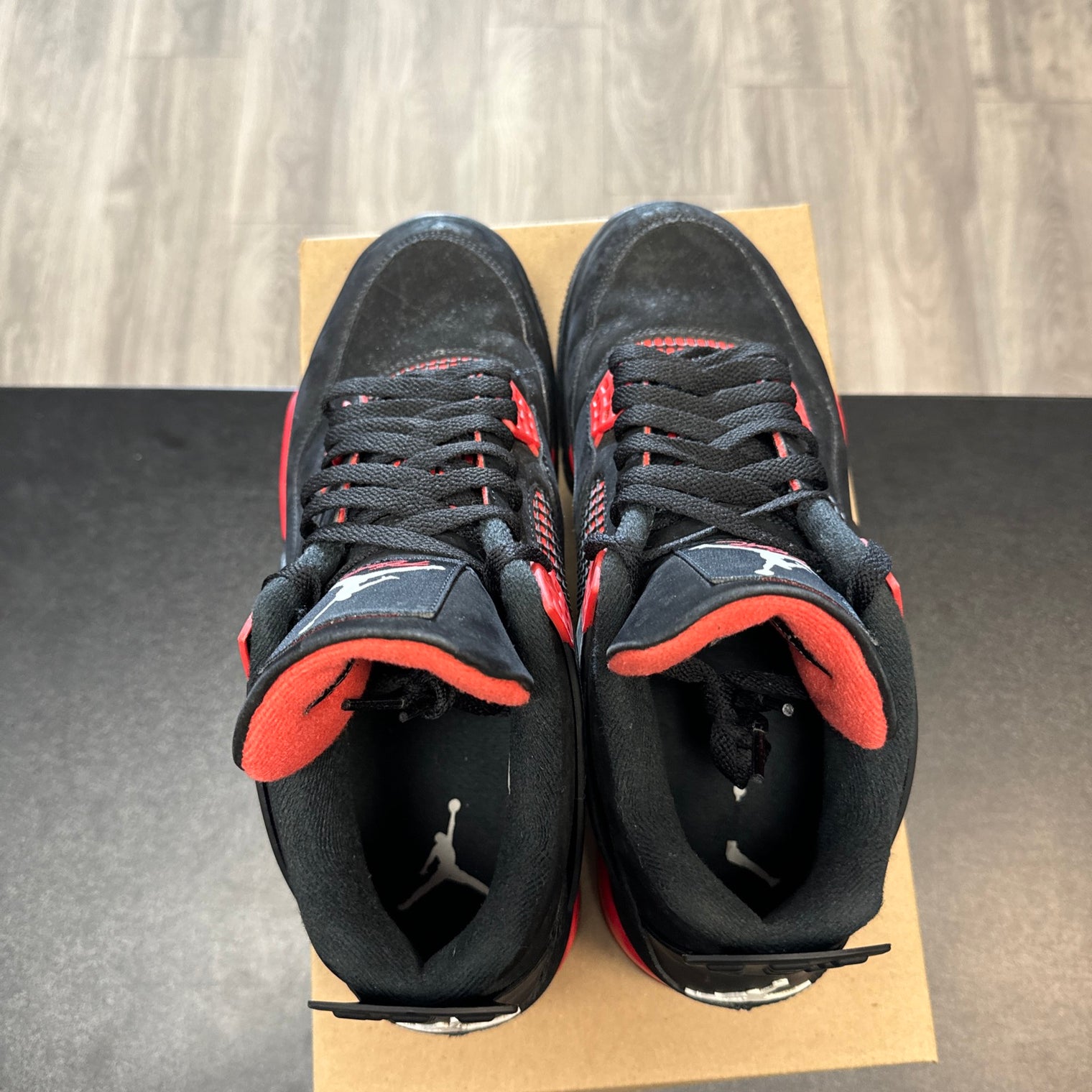 Red Thunder Jordan 4 (USED, No box)