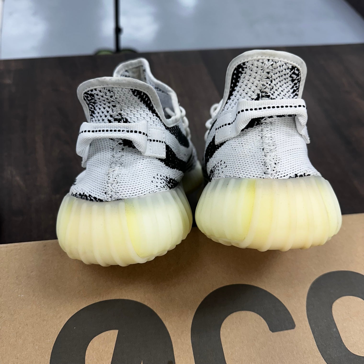 Zebra Yeezy 350 (USED)