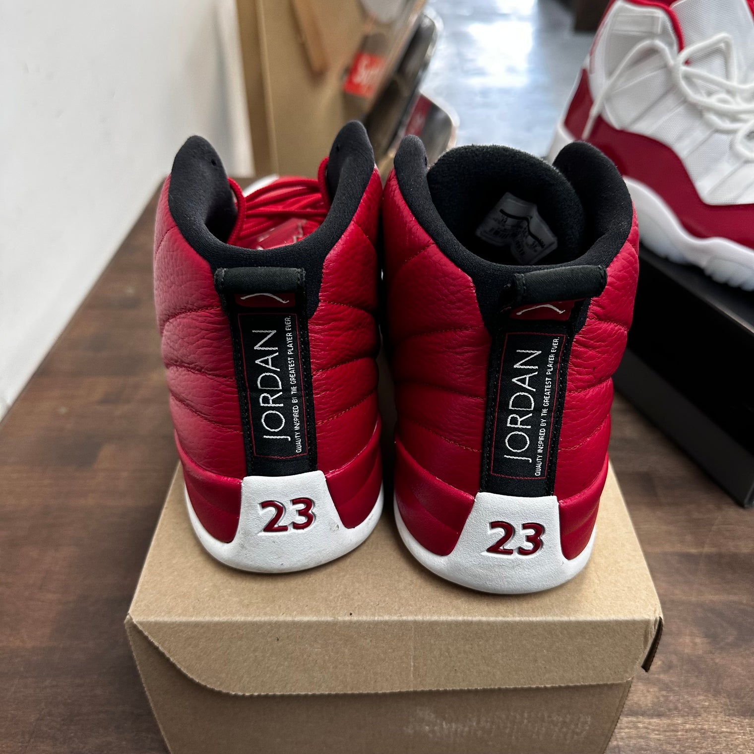 Gym Red Jordan 12 (USED, No Box)