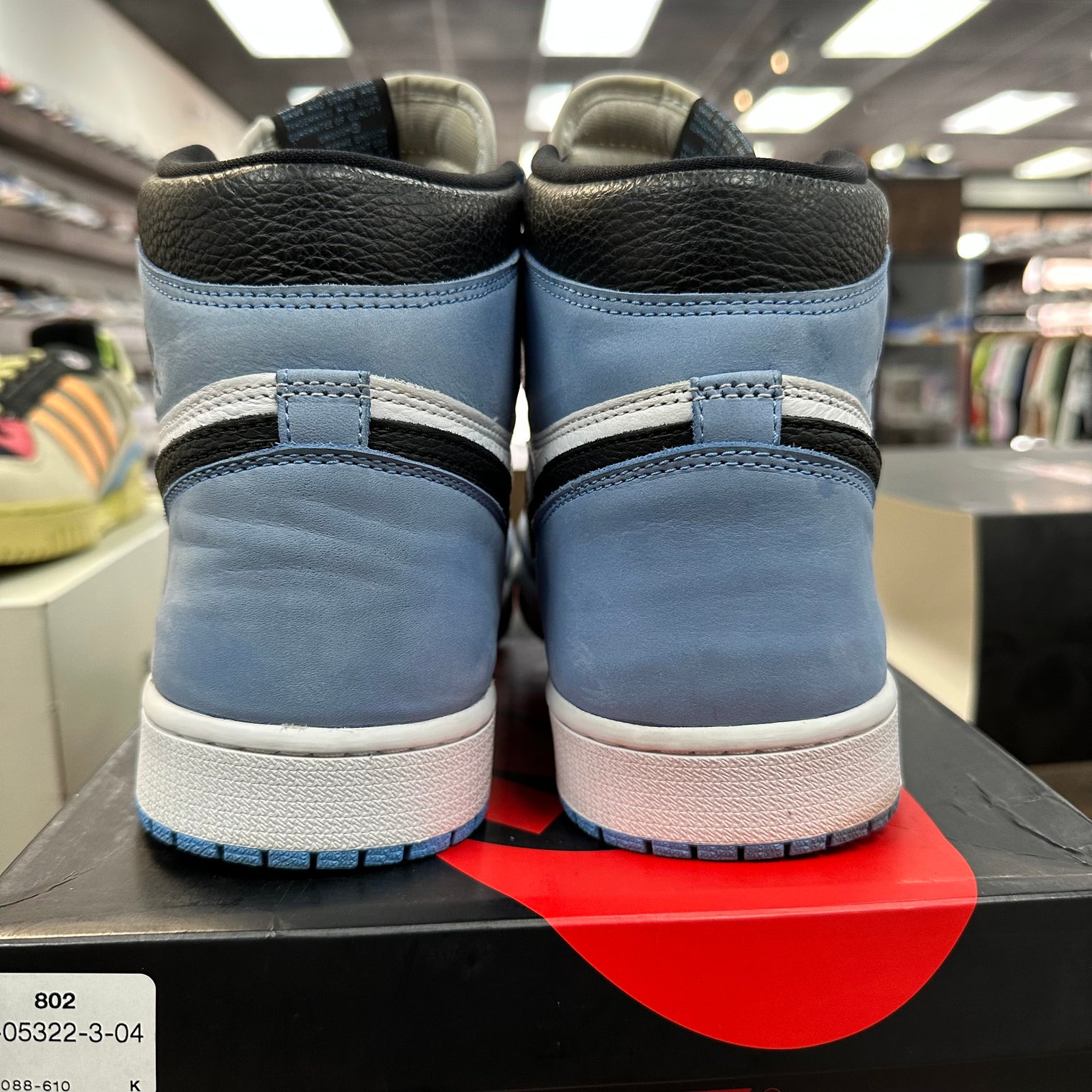 Jordan 1 Retro High OG University Blue (US 12) (USED)