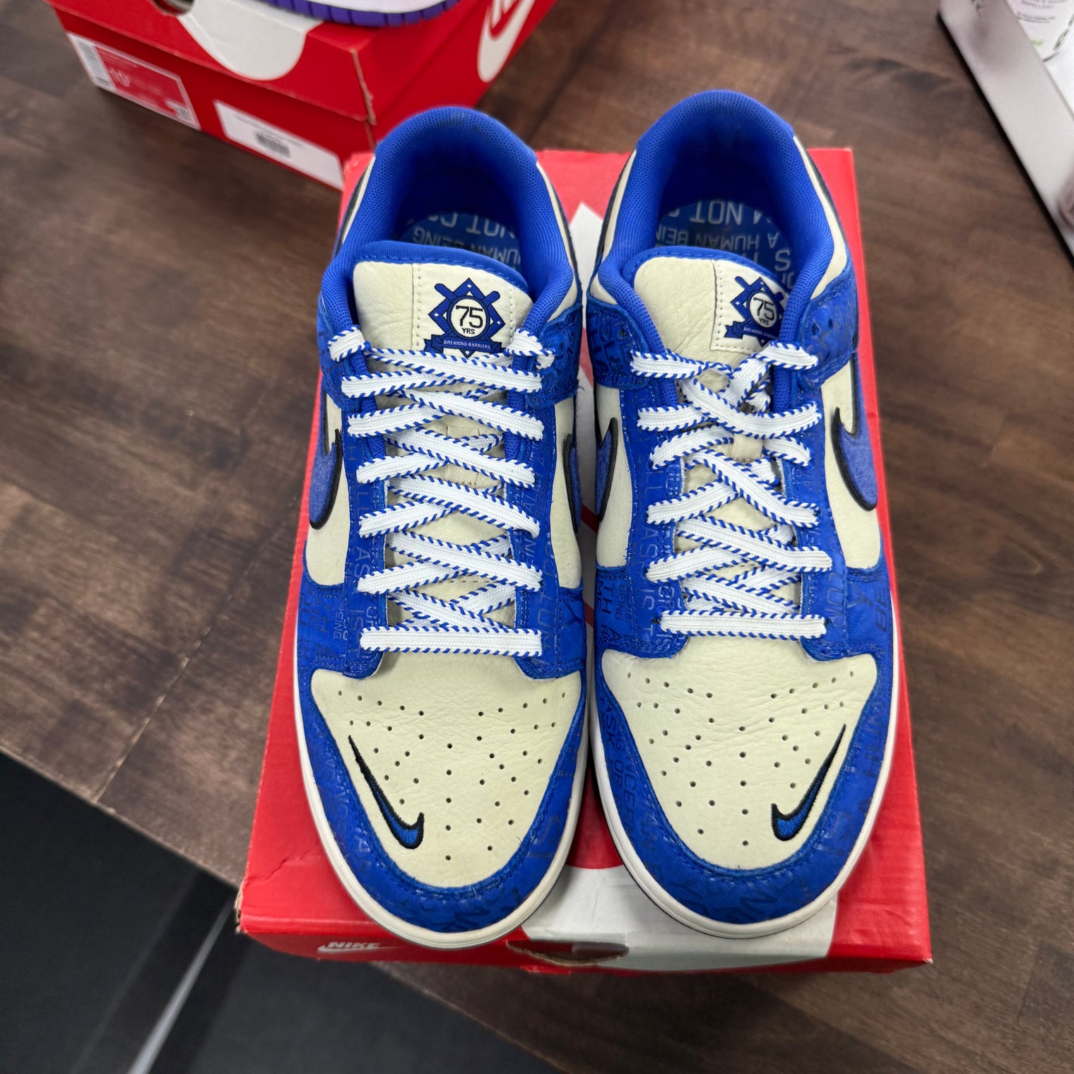 Jackie Robinson Nike Dunk Low (USED)