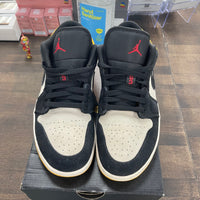 Sail University Gold Black Jordan 1 Low (USED)