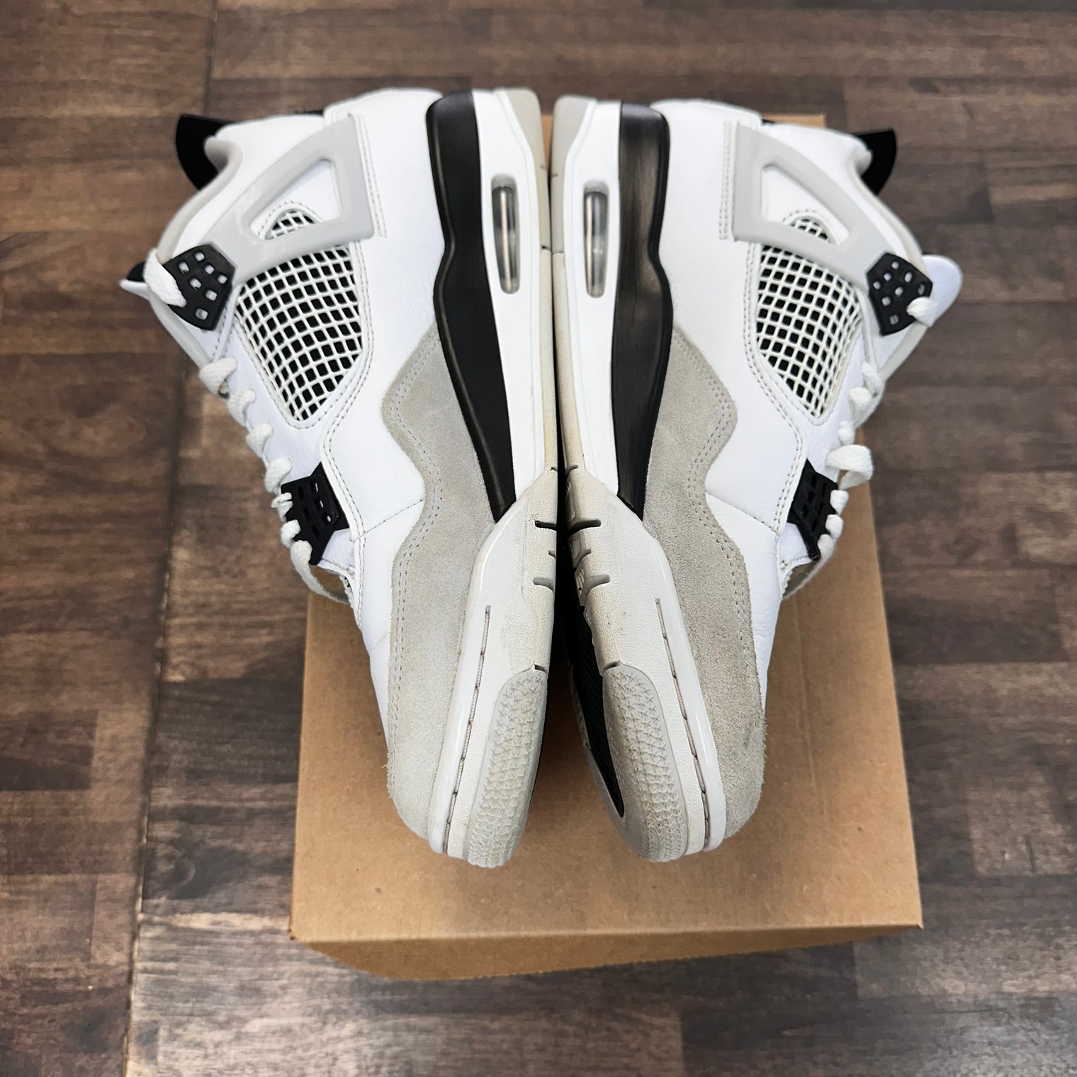 Military Black Jordan 4 (USED, No Box)