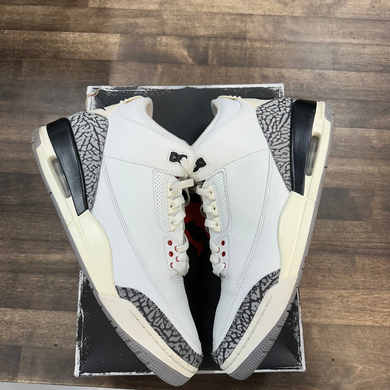 White Cement Reimagined Jordan 3 Retro (USED)