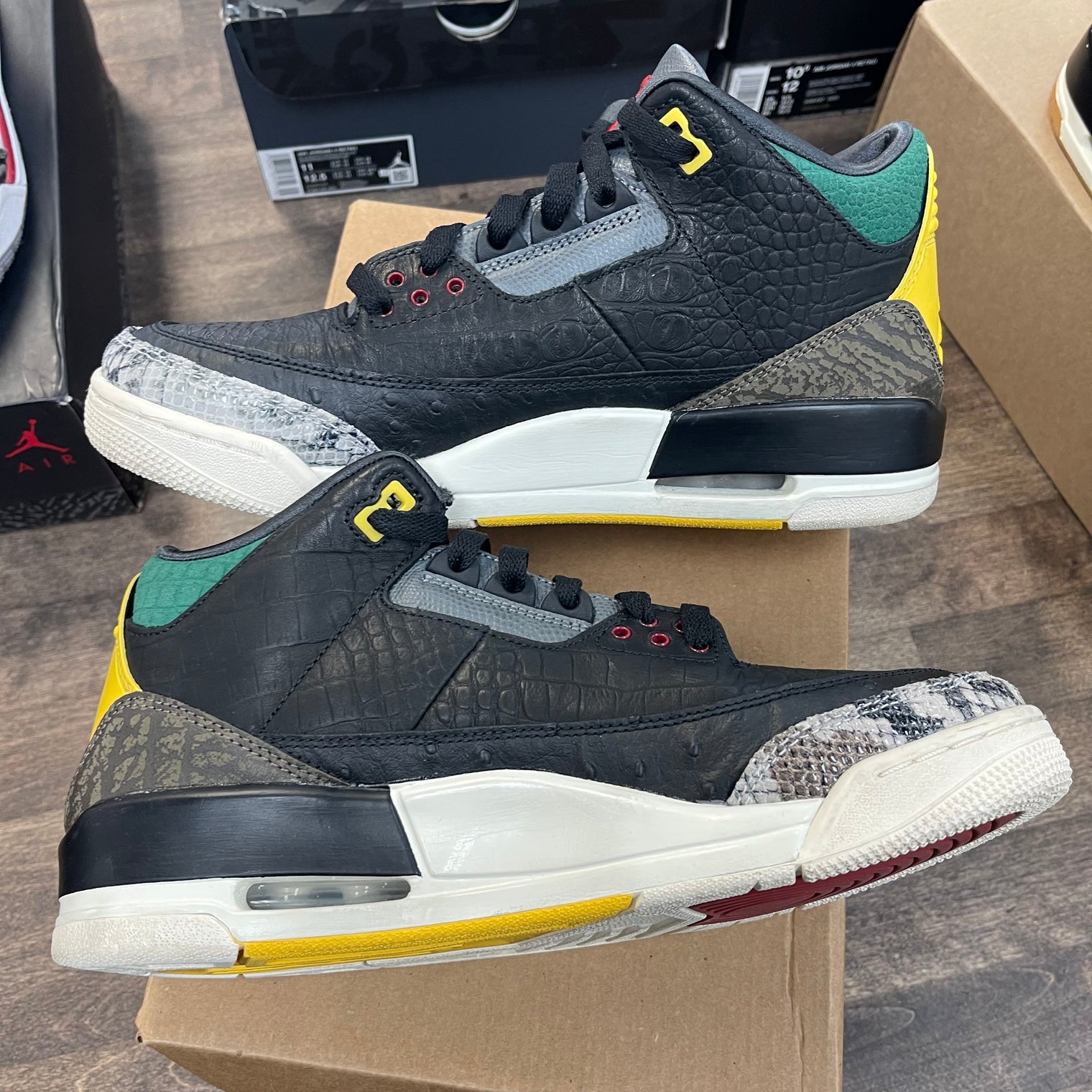 Animal Instinct 2.0 Jordan 3 (USED, No Box)