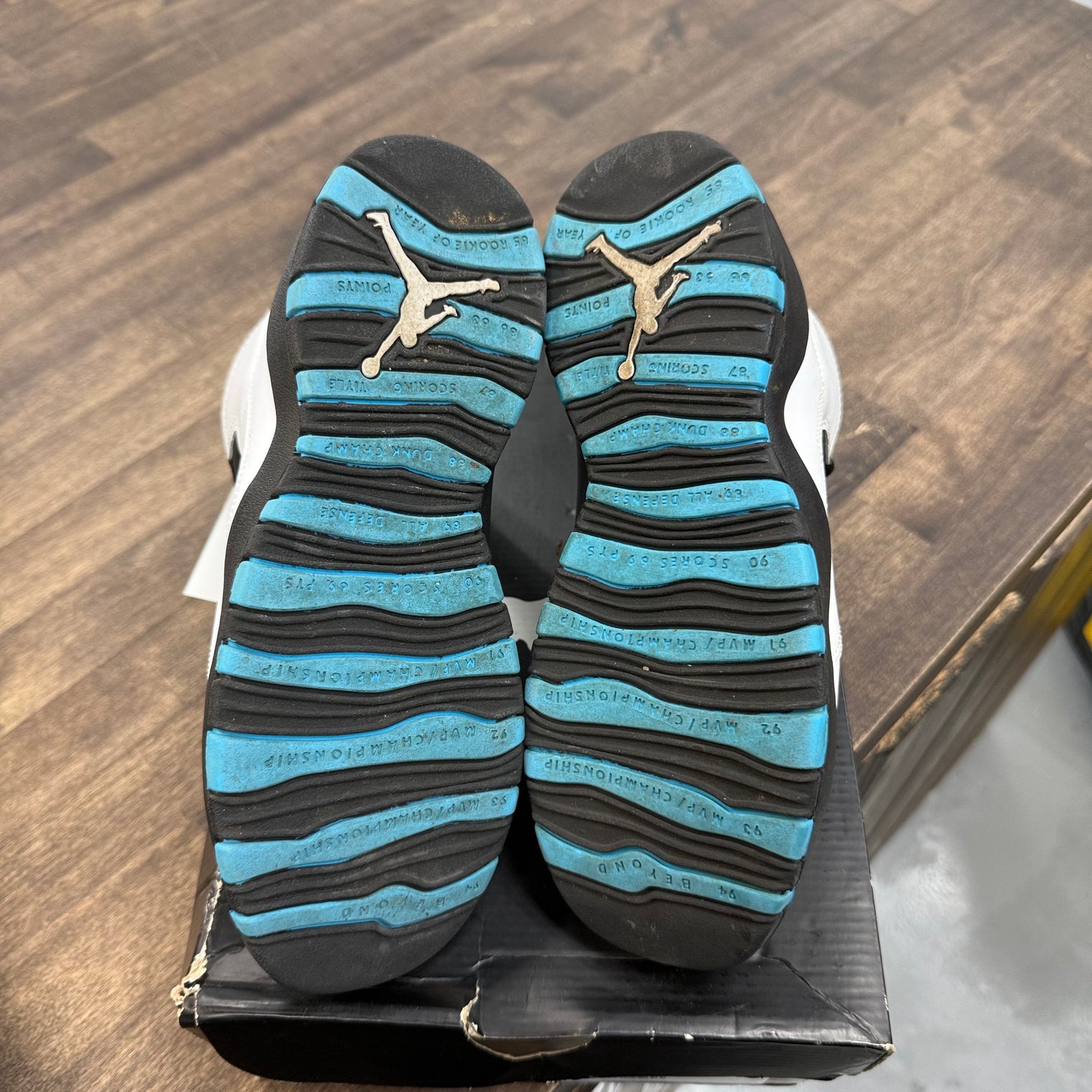 Powder Blue Jordan 10 (GS) (USED)