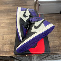 Court Purple Jordan 1 High Retro (USED)