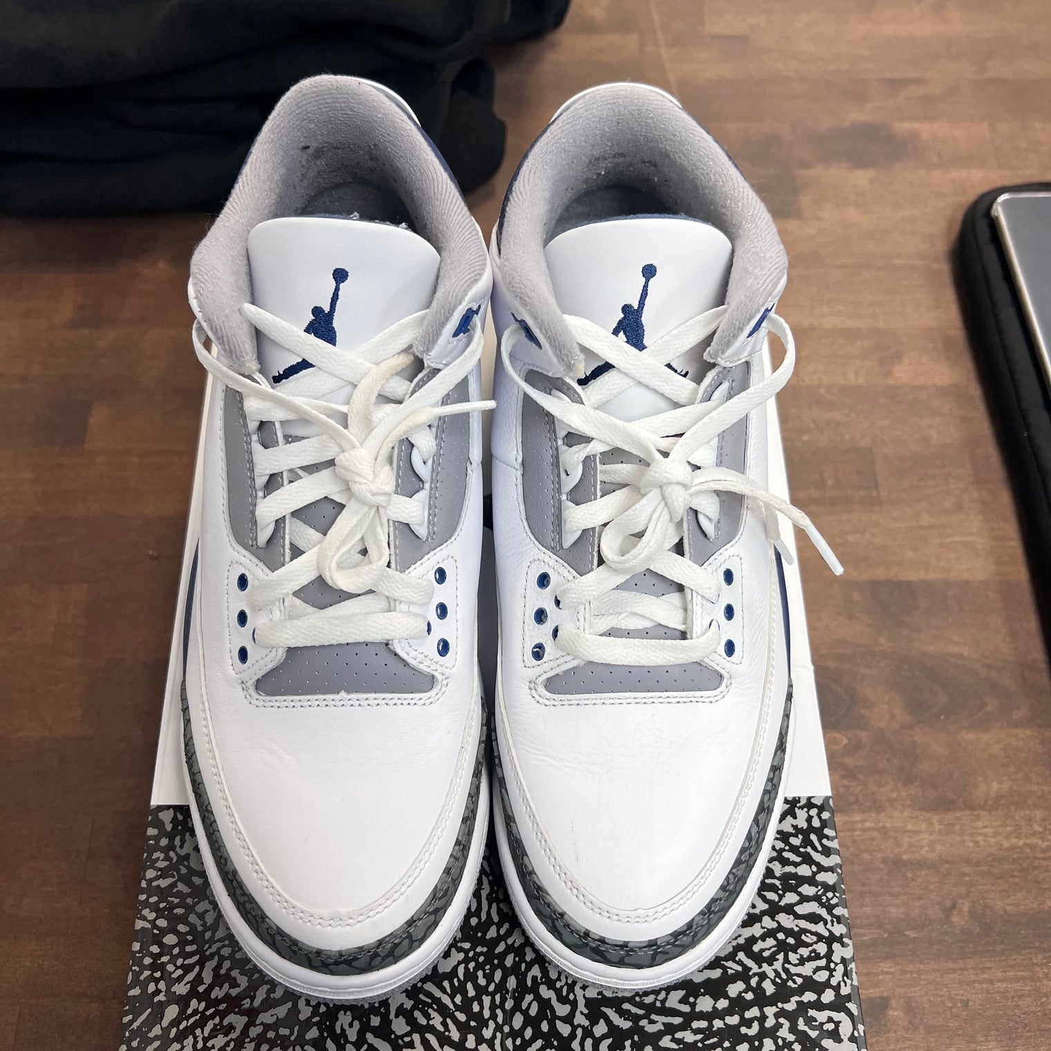 Midnight Navy Jordan 3 (USED)