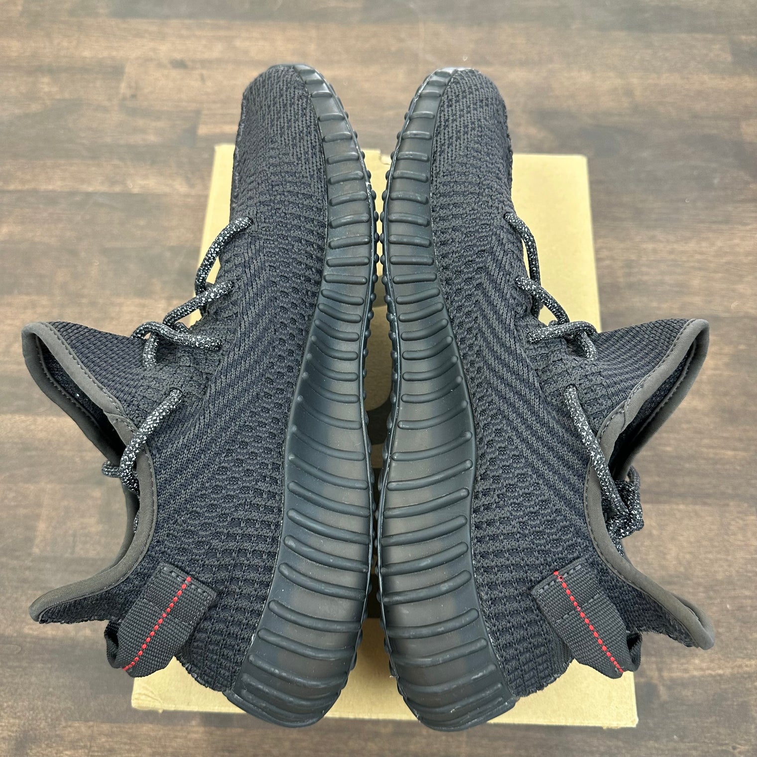 Black Static Yeezy 350 Non-Reflective (USED)