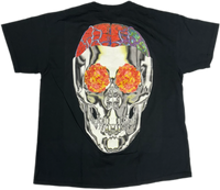 Travis Scott Birds Eye View Tour Metallic Skull Tee