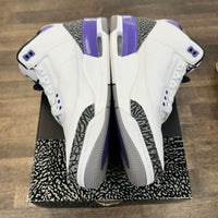 Dark Iris Jordan 3 (USED)
