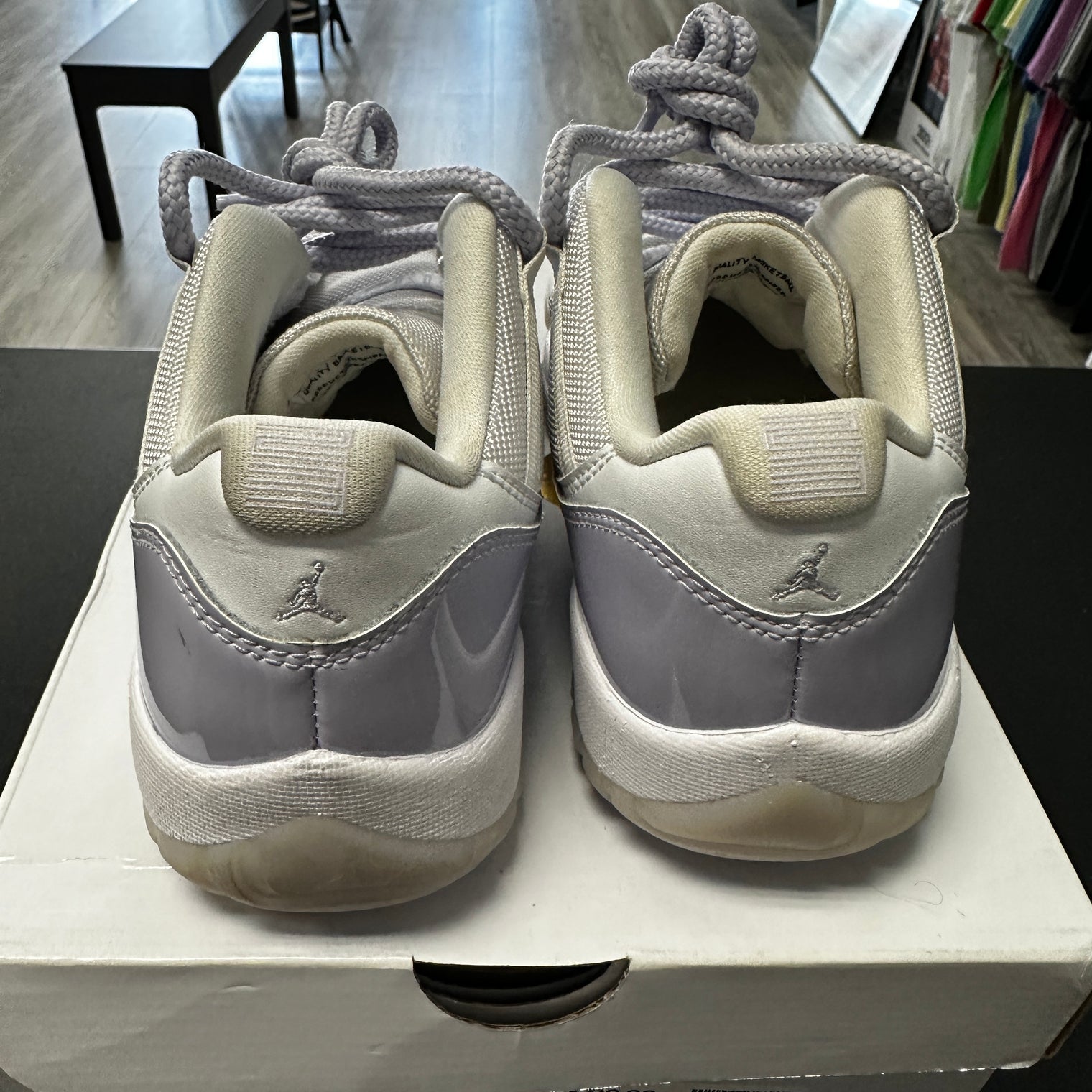 Pure Violet Jordan 11 Low (USED)