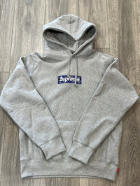 Supreme Blue Bandana Box Logo Hoodie (Used)