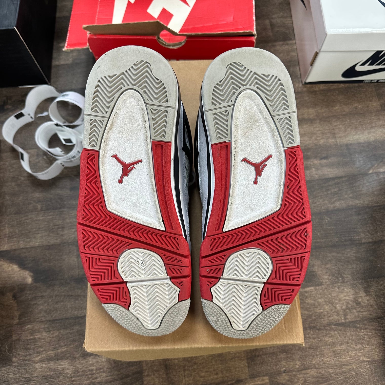 Fire Red Jordan 4 Retro (2020) (GS) (USED, No Box)