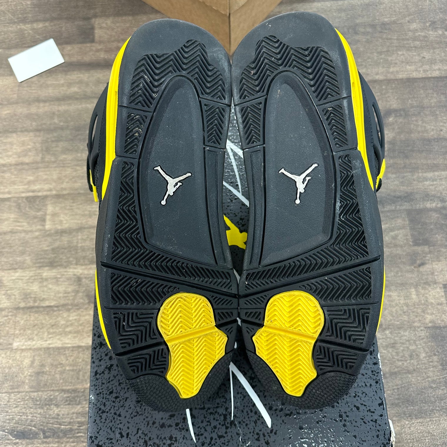 Yellow Thunder Jordan 4 Retro (Used)