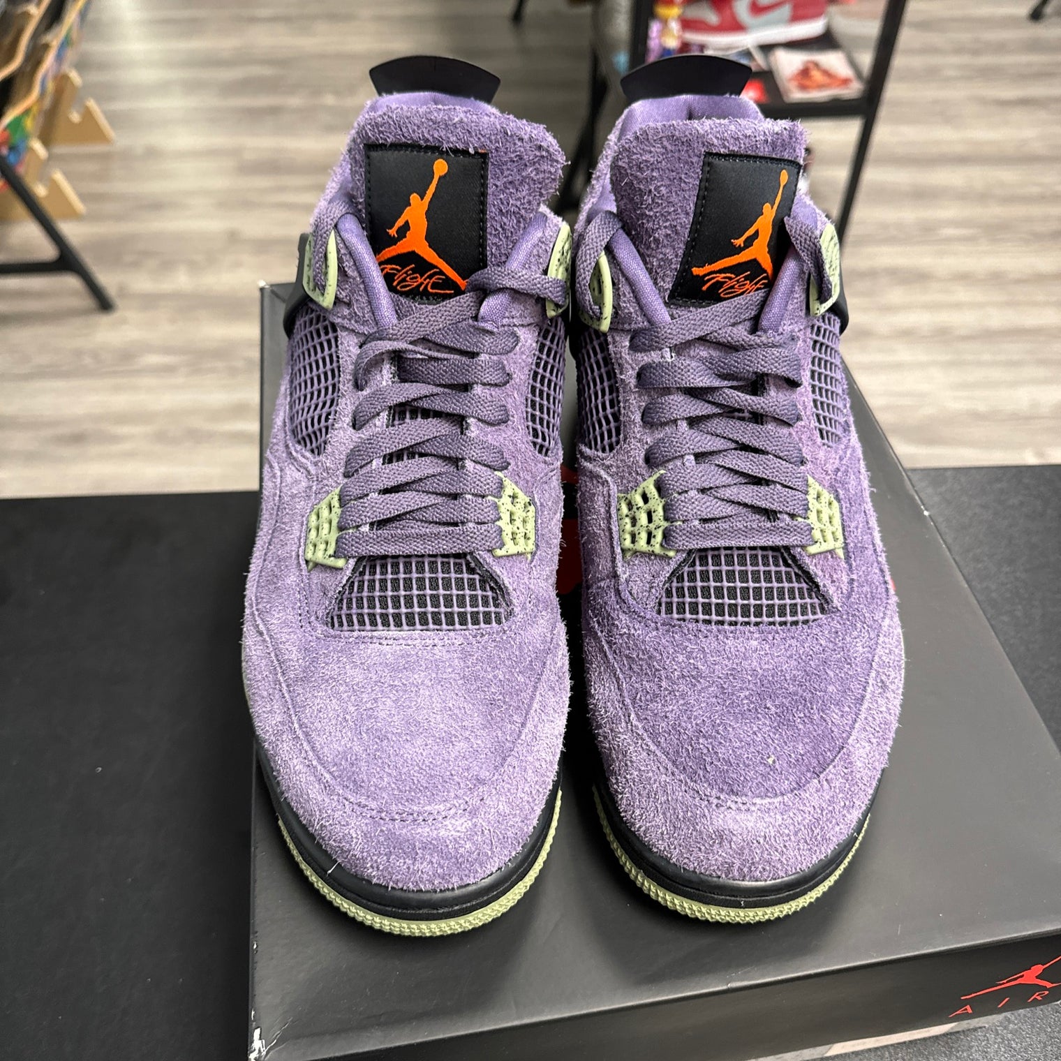 Canyon Purple Jordan 4 (W) (USED)