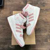 adidas Pink White adidas Forum Mid (US 10) (USED,No Box) Size 10 (Pre-Owned) - Image 1