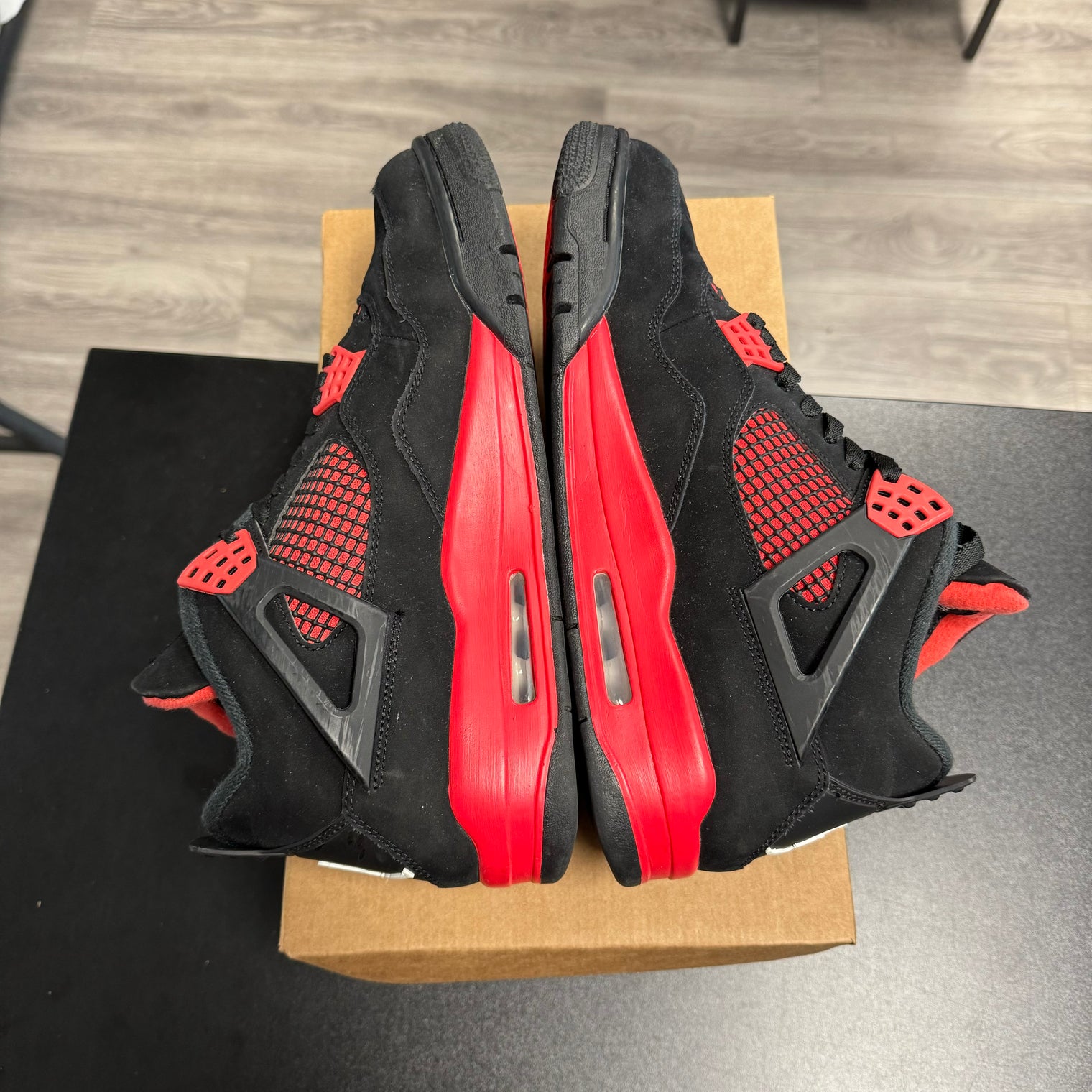 Red Thunder Jordan 4 (USED, no box)