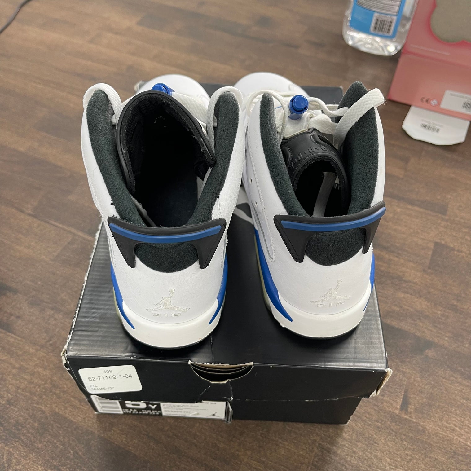 Sport Blue Jordan 6 (GS) (USED)