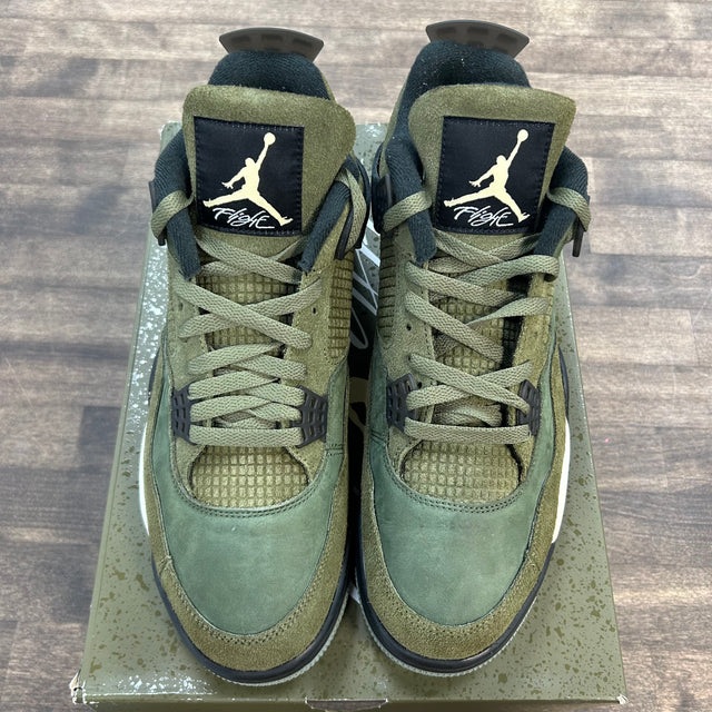 Craft Olive Jordan 4 Retro (USED)