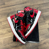 Jordan 1 Retro High OG Patent Bred (US 6Y) (USED) Size 6Y (Pre-Owned) - Image 1