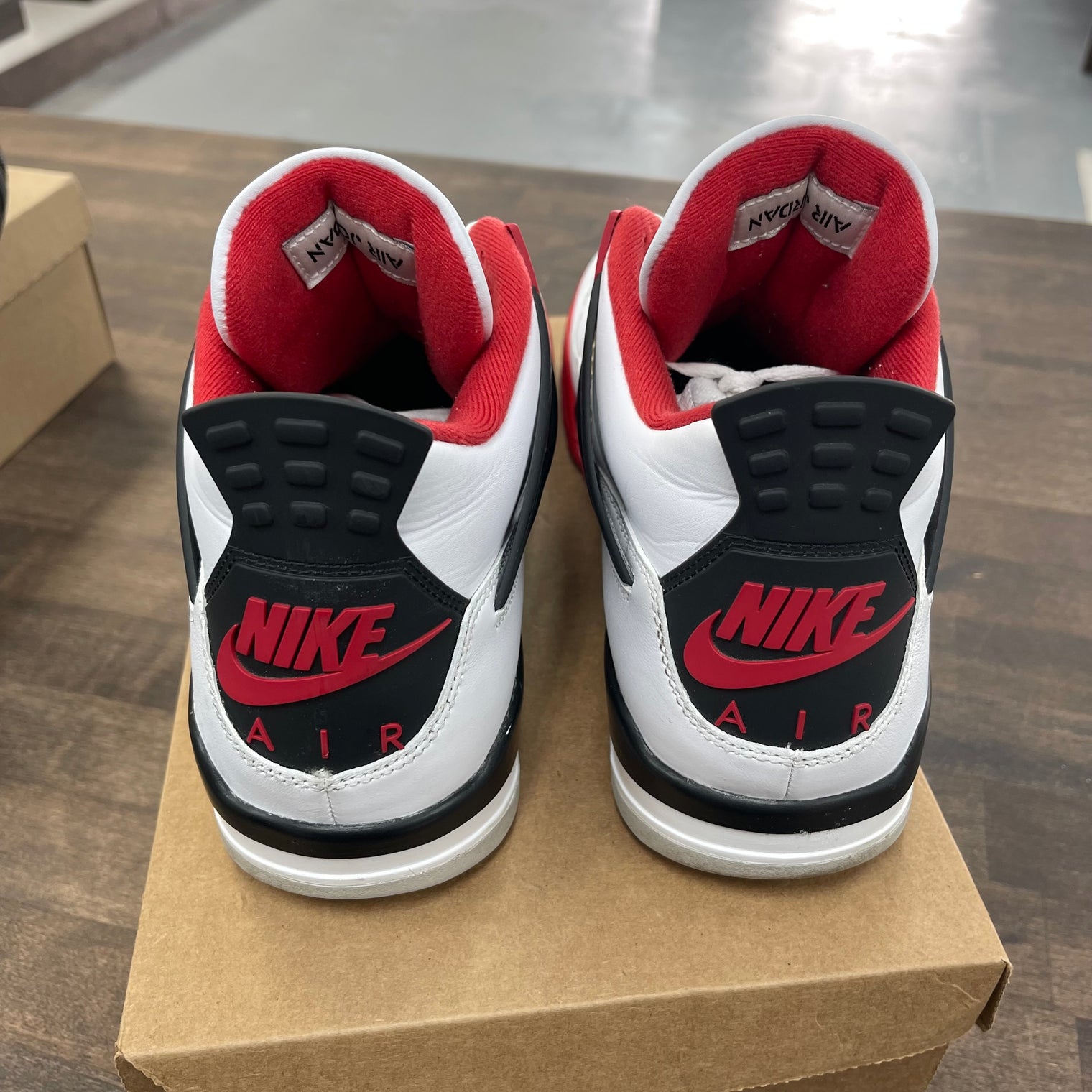 Fire Red Jordan 4 2020 (USED, No Box)