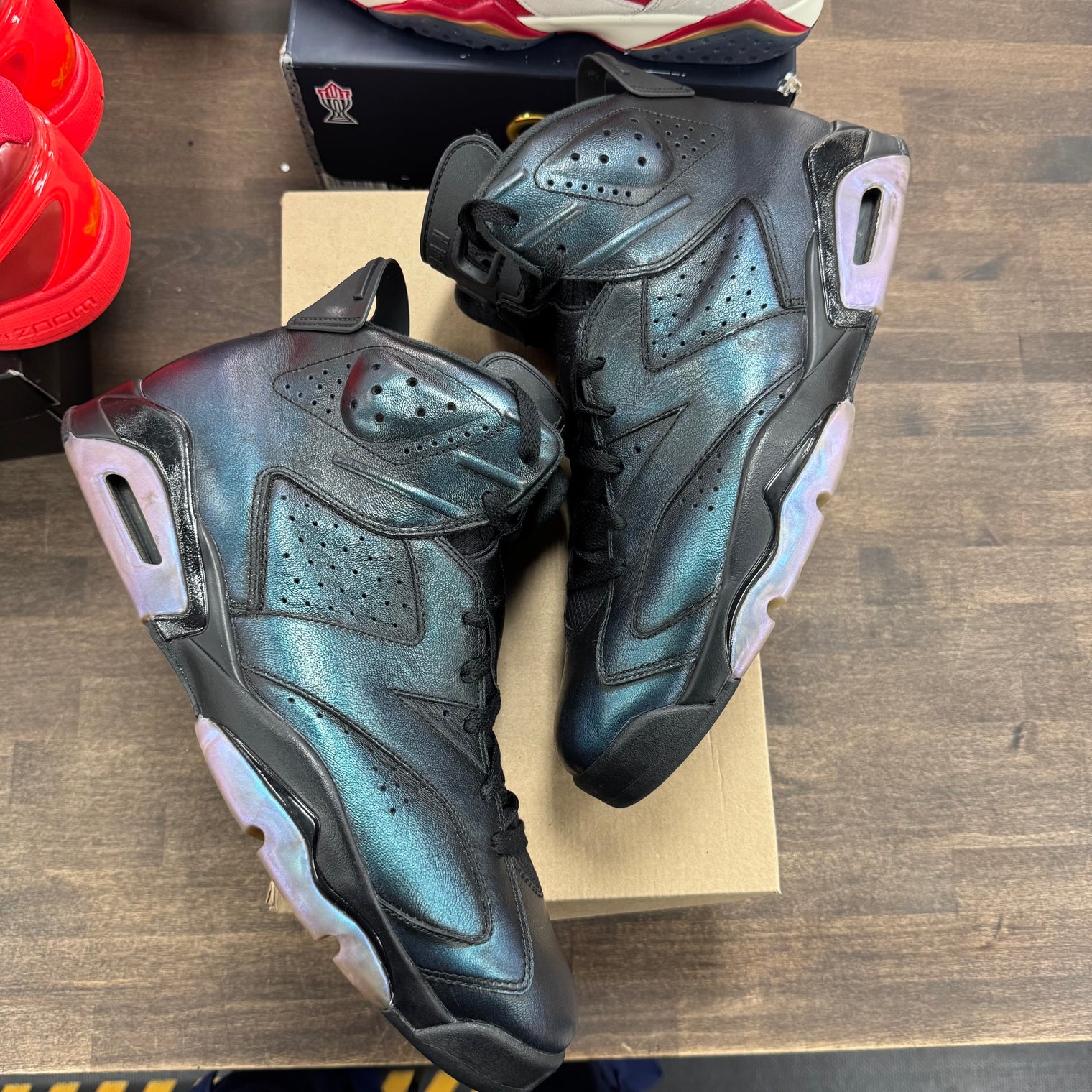 All-Star Chameleon Jordan 6 Retro (USED, No Box)