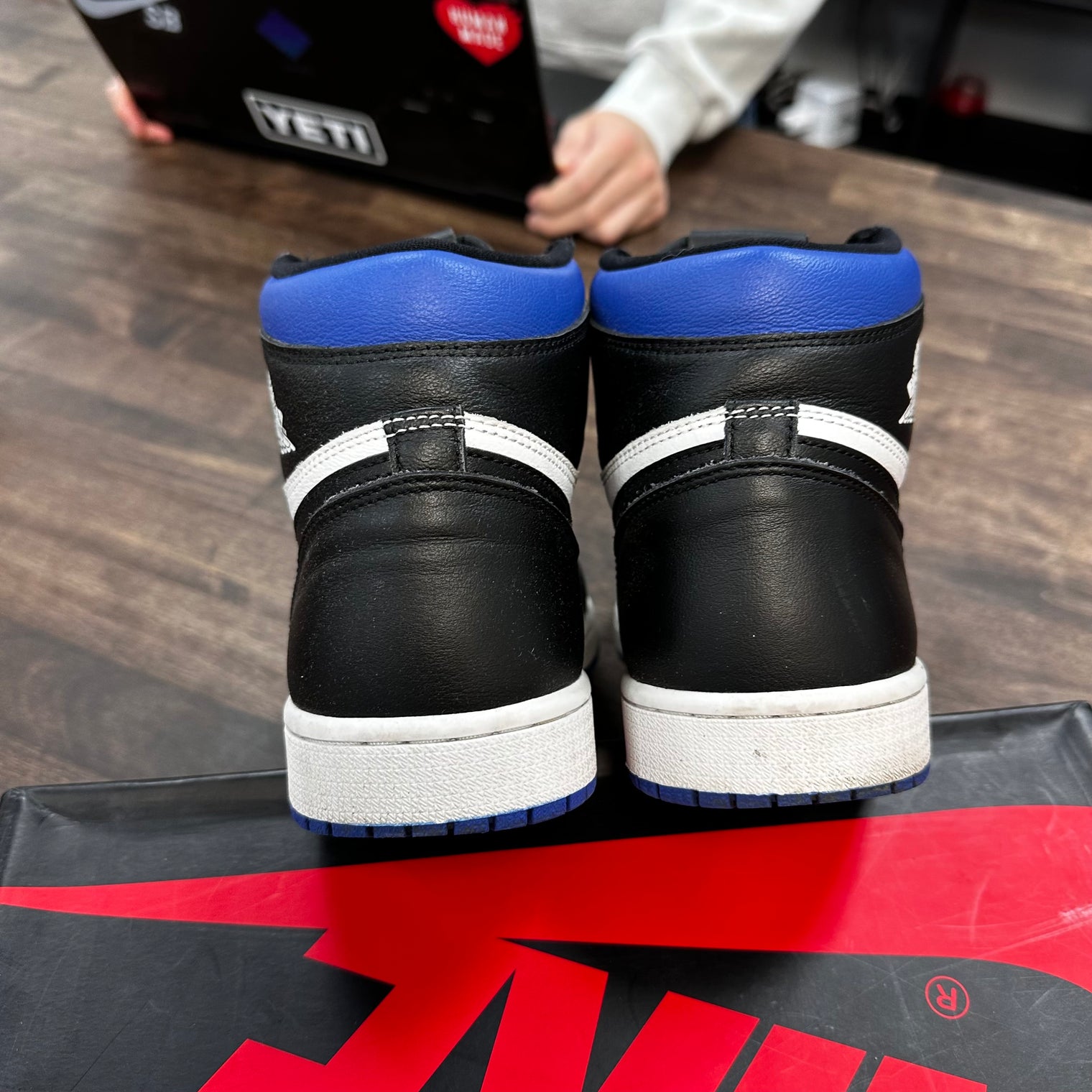 Royal Toe Jordan 1 High (USED)