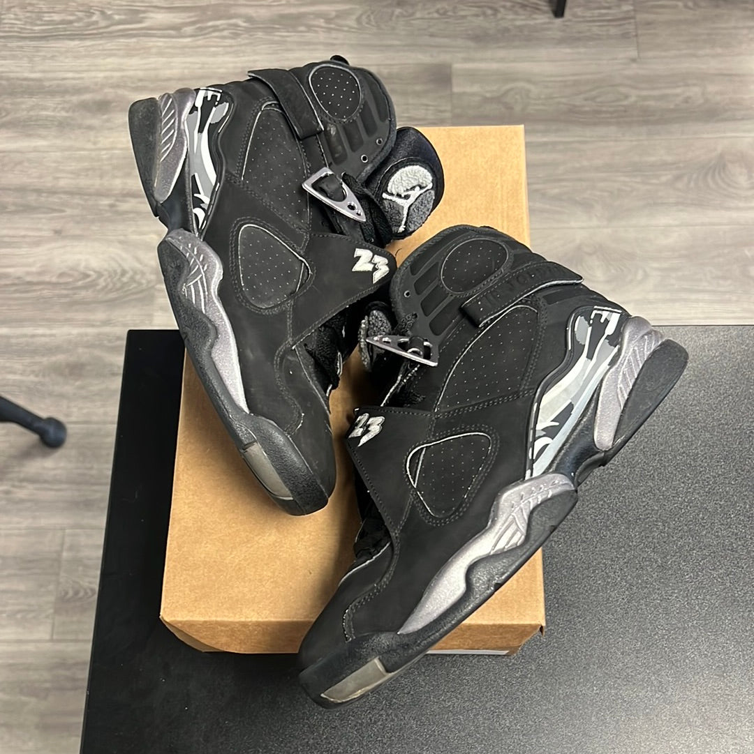 Jordan 8 Retro Chrome (USED,no box)