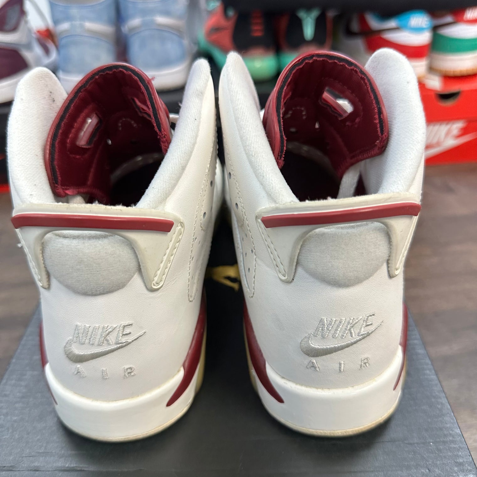 Maroon Jordan 6 (GS) (USED)