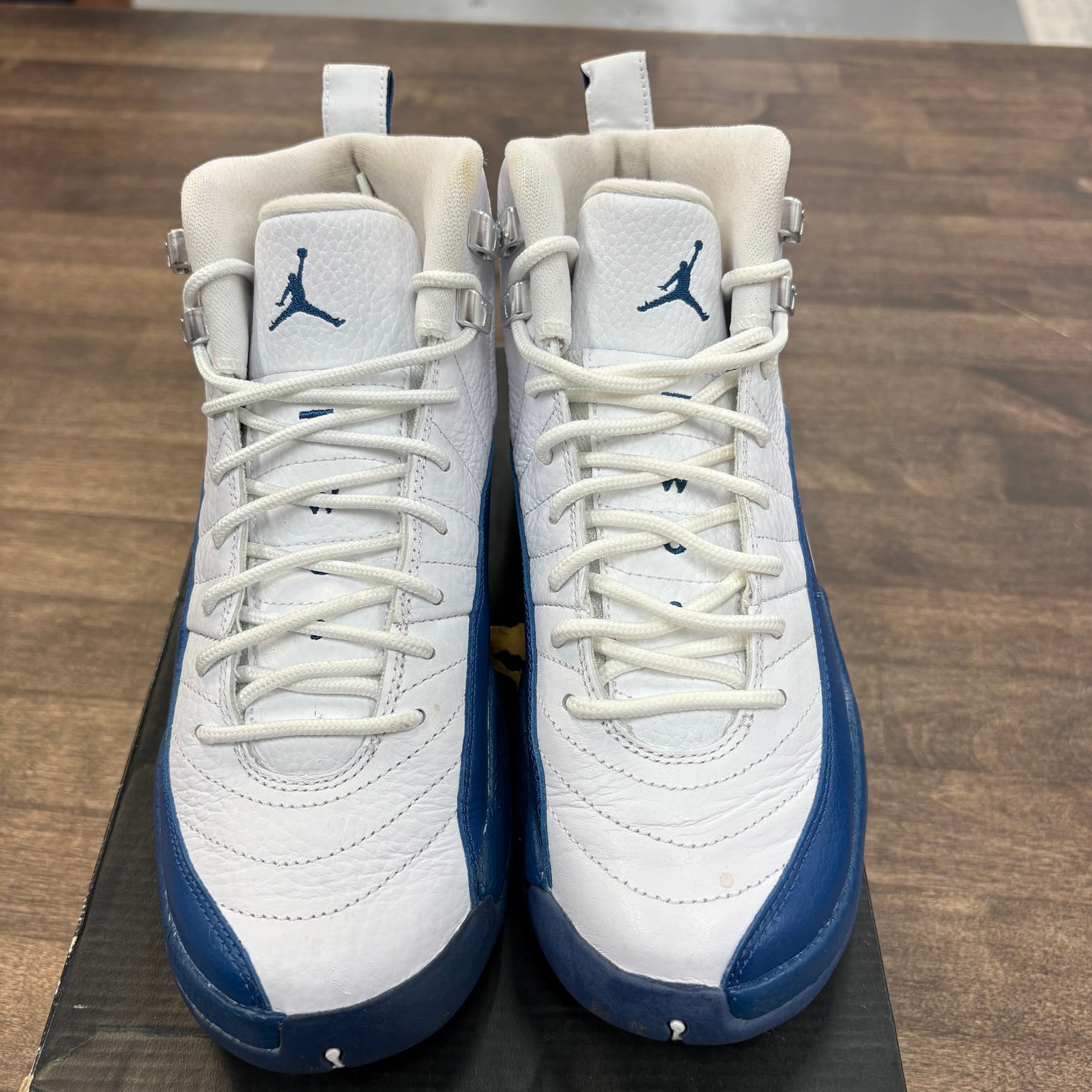 French Blue Jordan 12 (GS) (USED, Replacement Box)