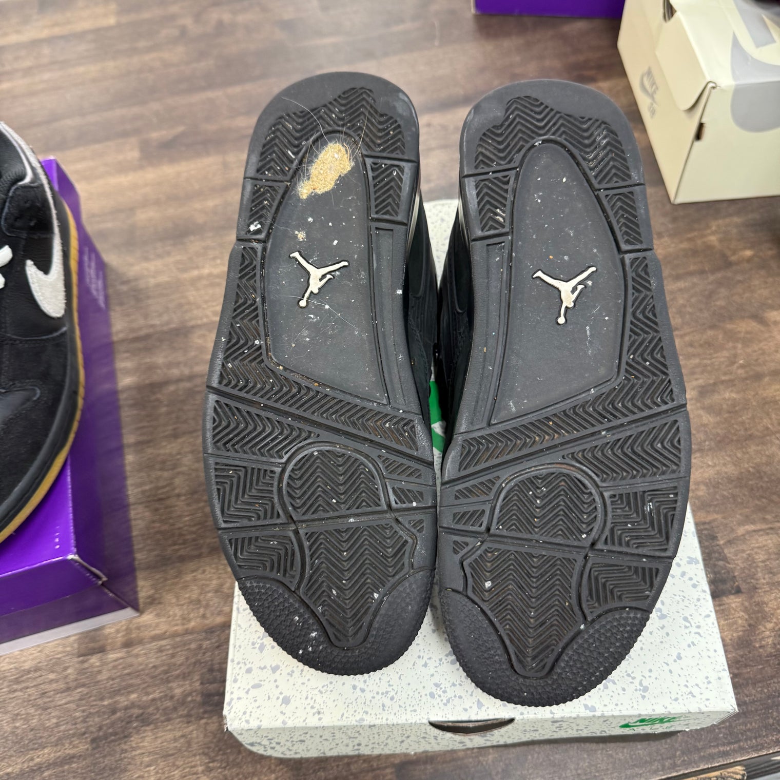 (W) Black Cat Jordan 4 RM (USED)