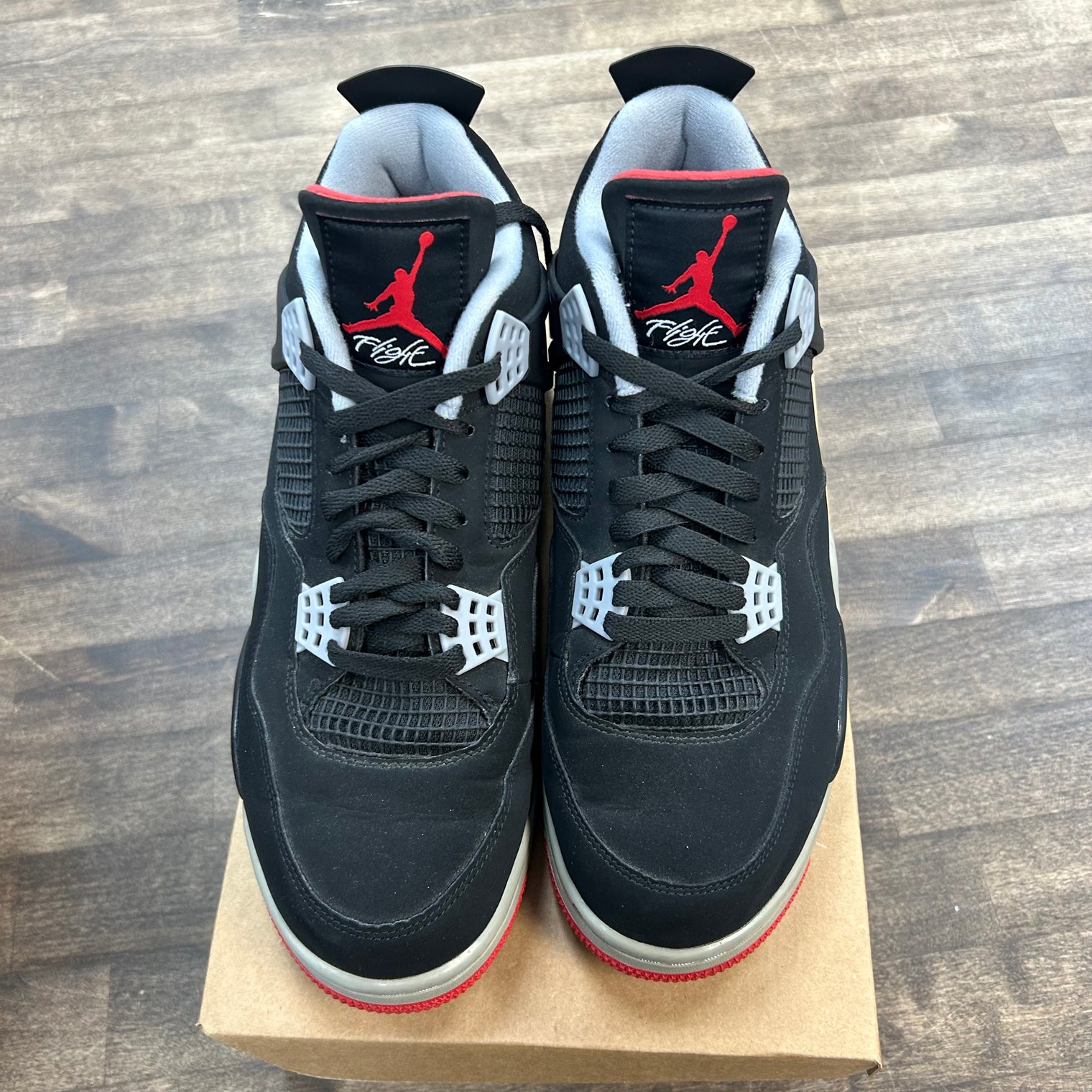 Bred Jordan 4 2019 (USED, No Box)