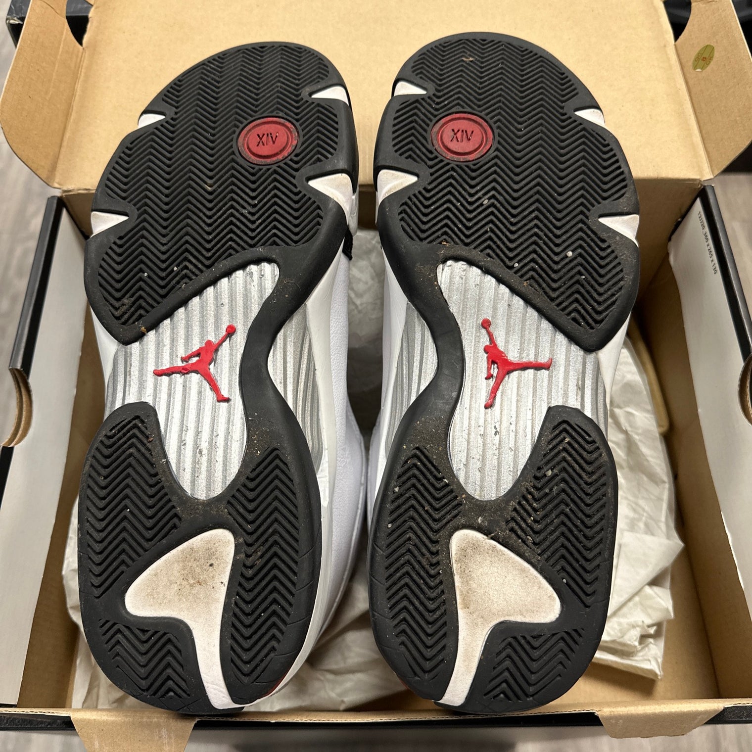 Jordan 14 Black Toe 2014 (USED)