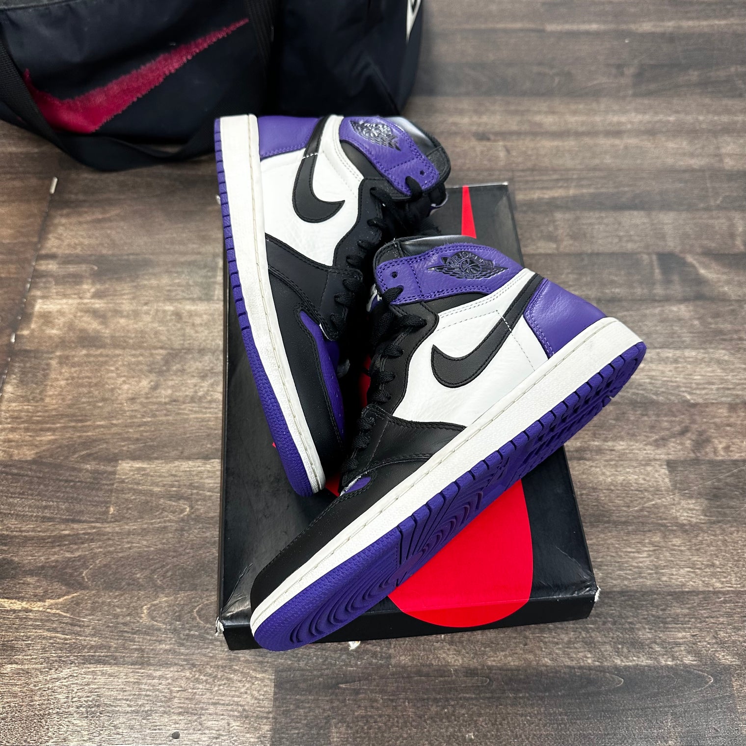 Court Purple Jordan 1 High OG (USED)