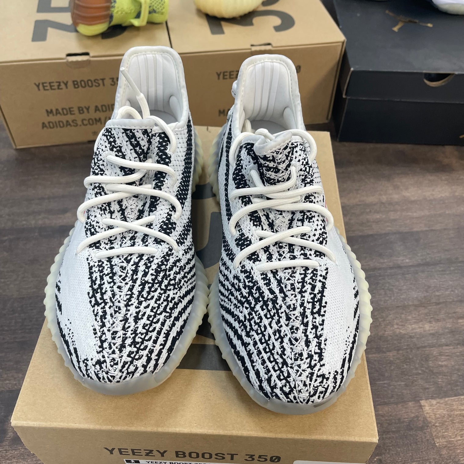 Zebra Yeezy 350 (USED)