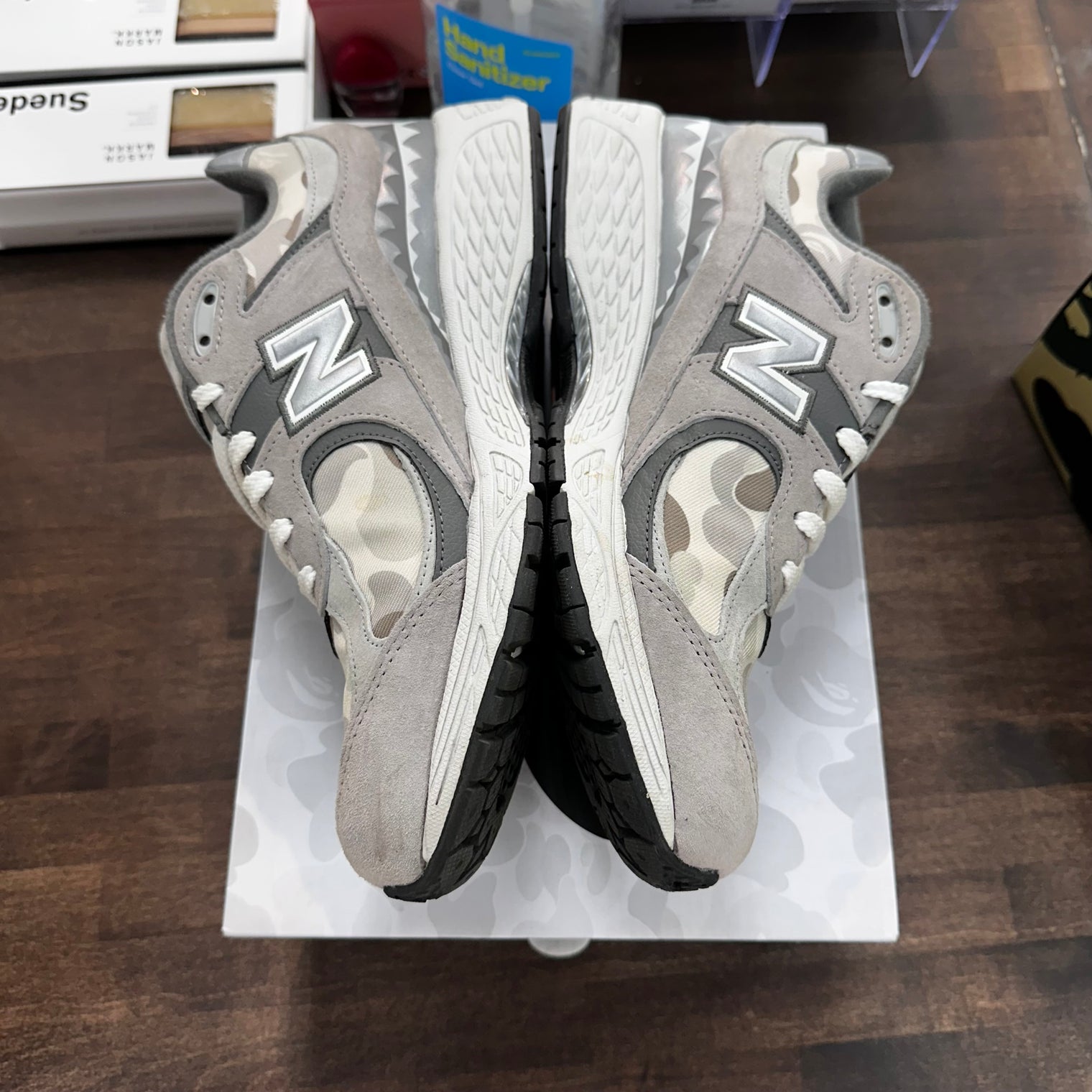 Bape x New Balance 2002R Grey Camo (USED)
