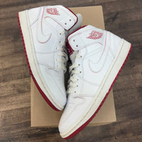 White Gym Red Jordan 1 Mid 2016 (USED, No Box)