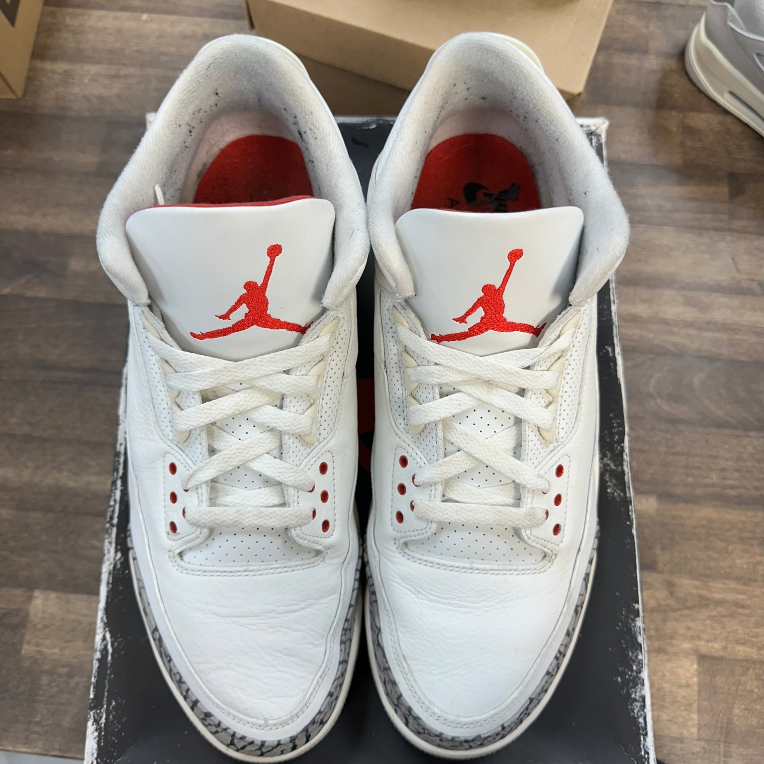 Reimagined White Cement Jordan 3 Retro (USED)