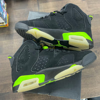 (GS) Electric Green Jordan 6 (USED)