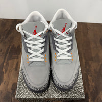 Cool Grey Jordan 3 (USED)