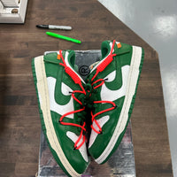 Off-White Pine Green Nike Dunk Low (USED)