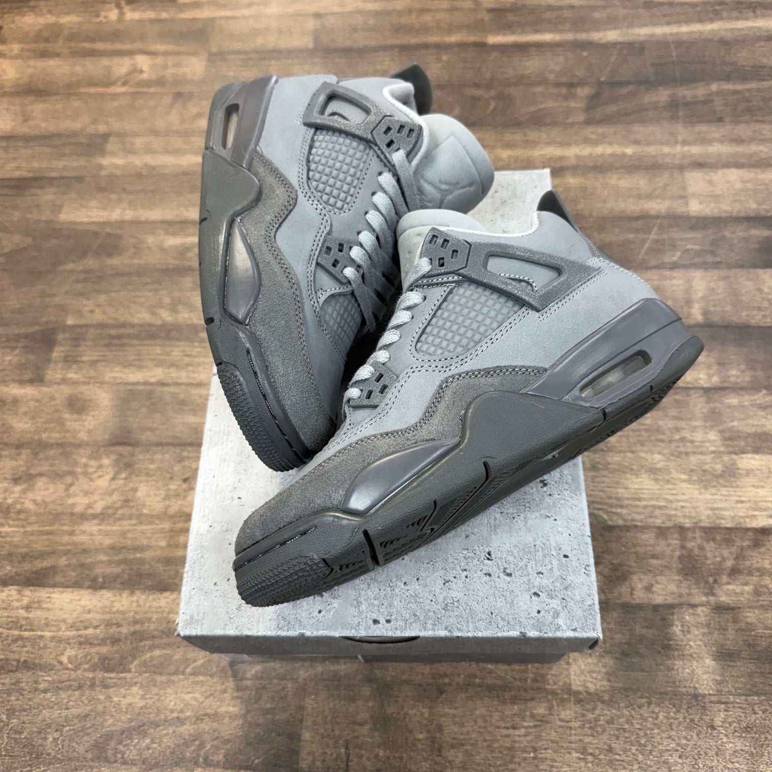 Wet Cement Jordan 4 (GS) (USED)