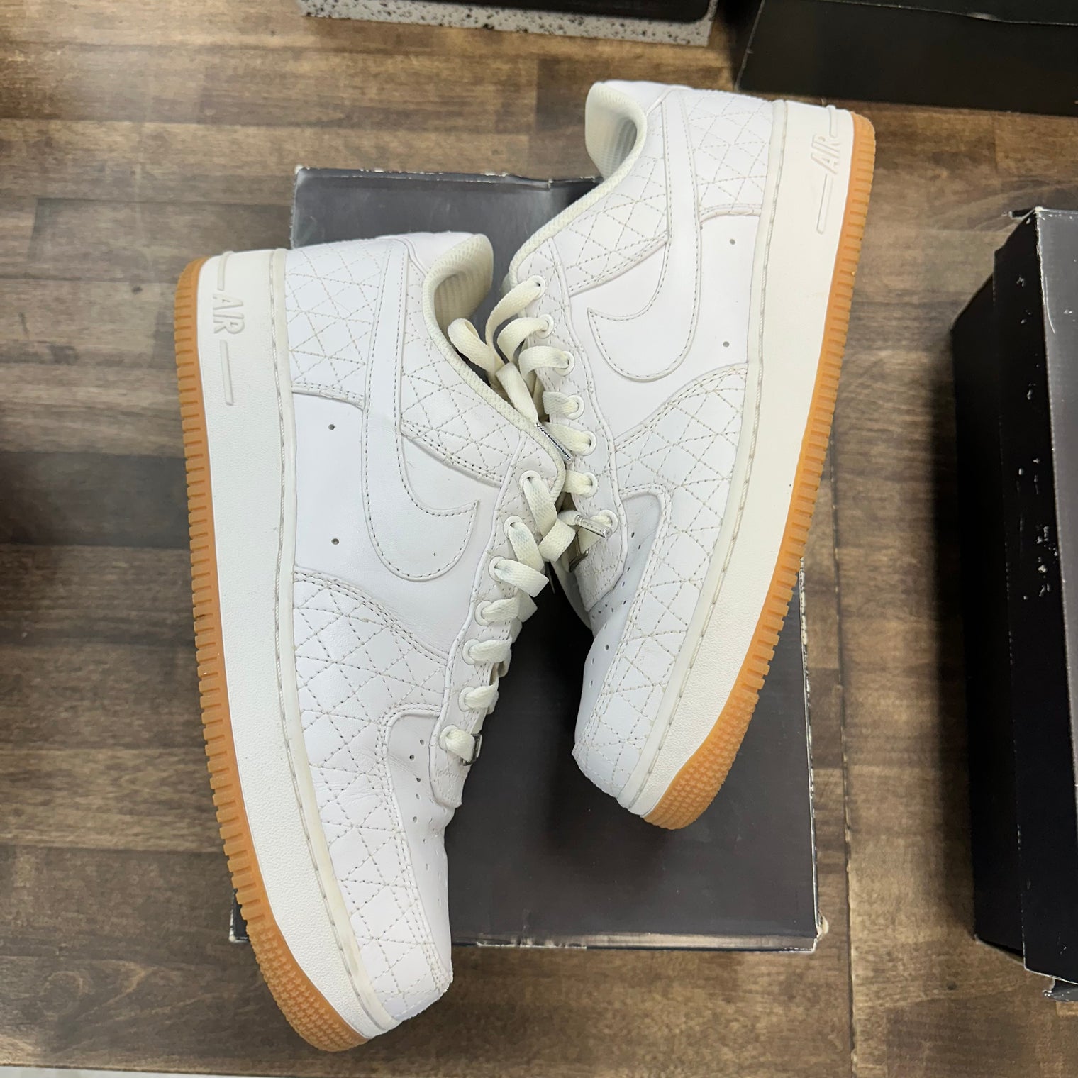 Nike Air Force 1 Premium White Gum Light Brown (2009) (USED)