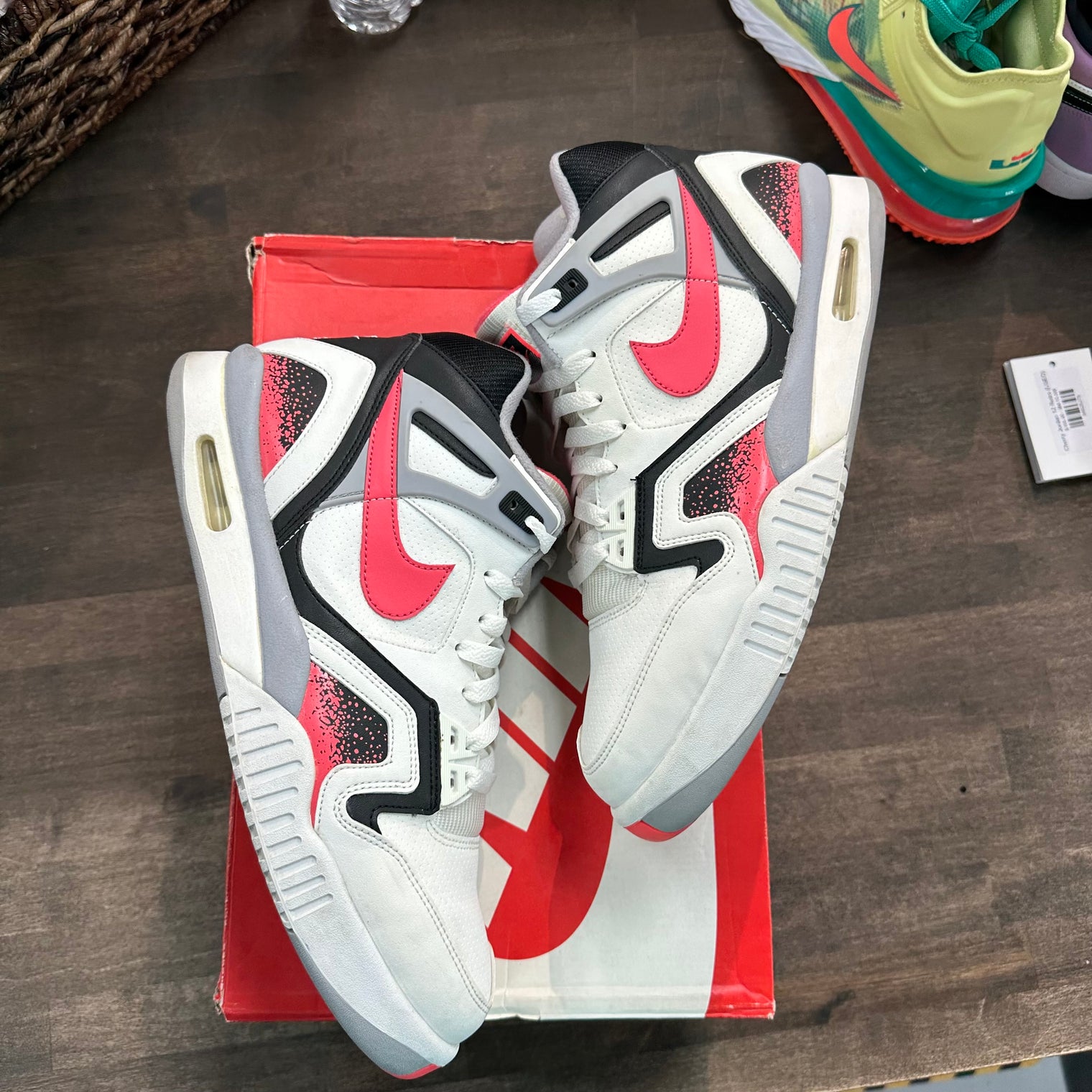 Hot Lava Nike Air Tech Challenge II (2014) (USED, Replacement Box)