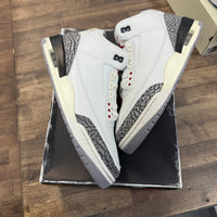 White Cement Jordan 3 Reimagined Retro (USED)